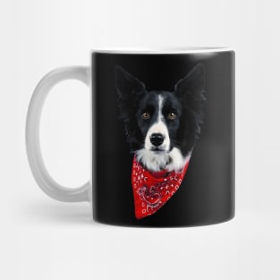 Collie Couture Border, Stylish Statement Tee for Dog Lovers Mug